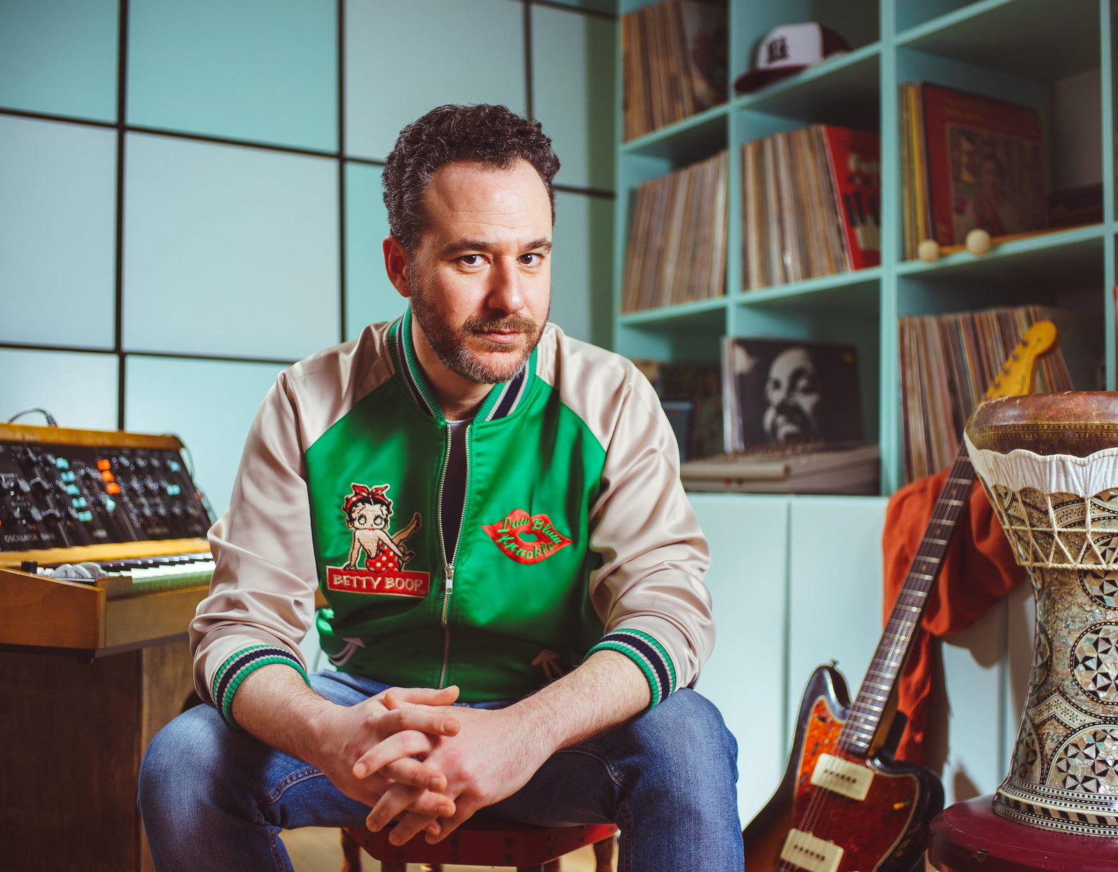 LennyTunes in his studio